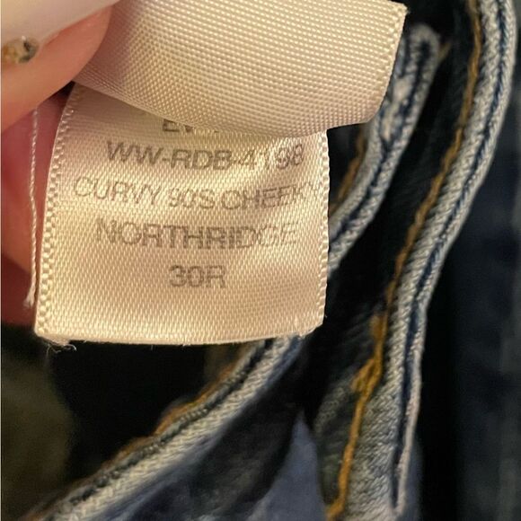 Everlane NWT Women’s Curvy High Rise Button Fly 90’s Cheeky Straight Jeans Sz 30 - Picture 11 of 13